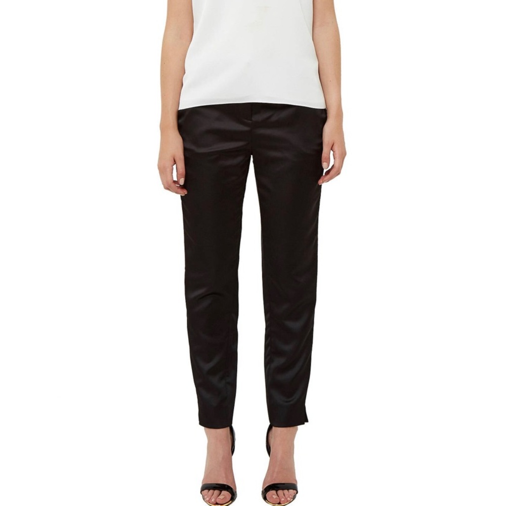 Ted Baker Fionan Tapered Slim-Fit Trousers Black 4